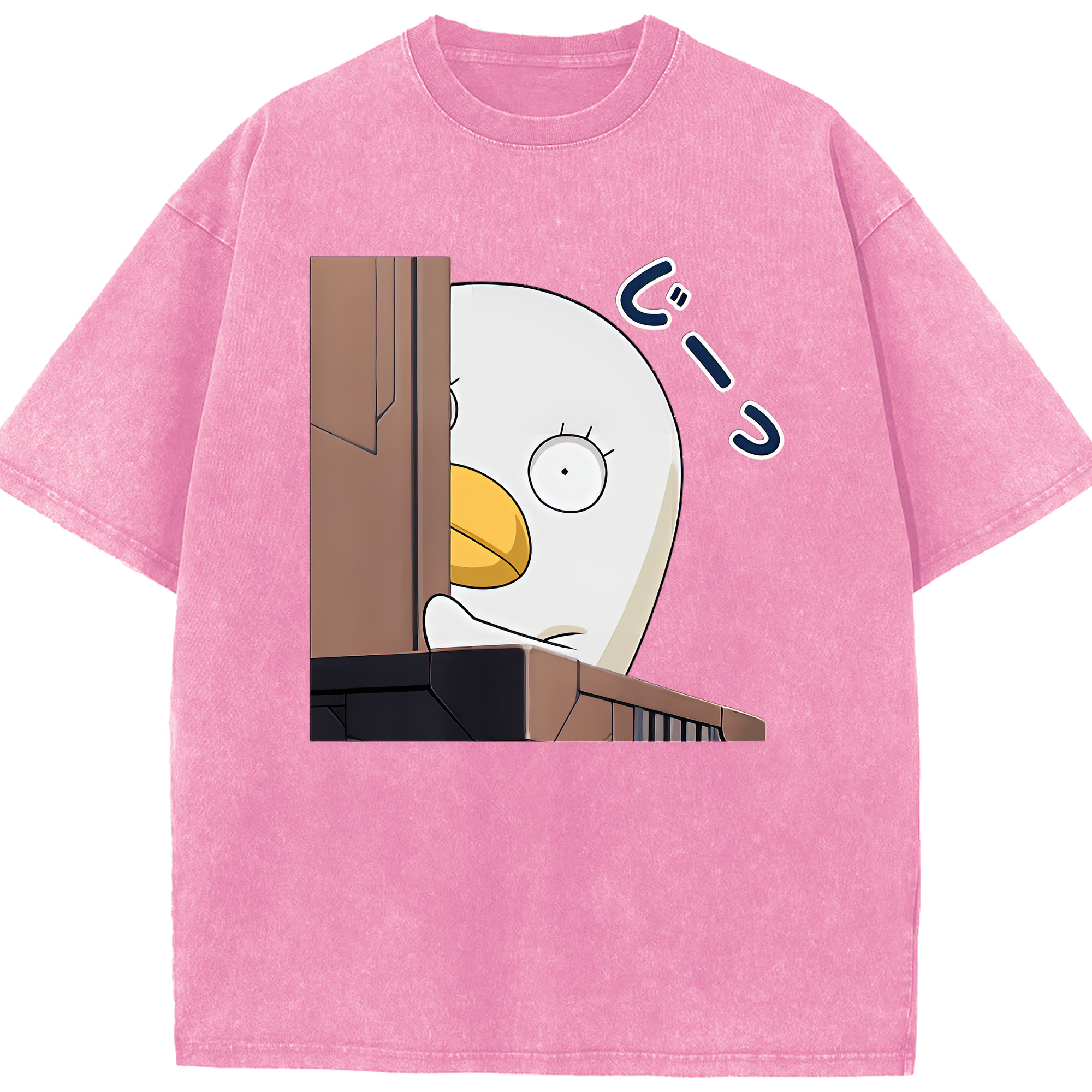 （画像用） ぎんたま 坂田銀時（さかたぎんとき） 神楽 志村新八（しむら しんぱち） GINTAMA Sakata Gintoki Kagura Shimura Shinpachi 綿100% ヴィンテージ風 半袖Tシャツ（フロントプリント）